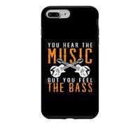 Custodia per iPhone 7 Plus/8 Plus Senti la musica ma senti il basso Clef Lovers Basso