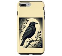 Custodia per iPhone 7 Plus/8 Plus Sentinella della solitudine Il corvo