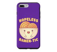 Custodia per iPhone 7 Plus/8 Plus Senza speranza Ramen-tic Carino Kawaii Noodle Amante Pun