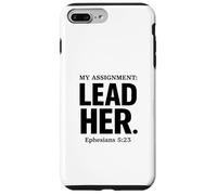 Custodia per iPhone 7 Plus/8 Plus Servire Dio attraverso il matrimonio Moglie cristiana Scopo Fede