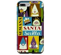 Custodia per iPhone 7 Plus/8 Plus Settimana Santa Siviglia Nazarenos Kawaii