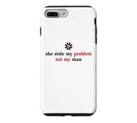 Custodia per iPhone 7 Plus/8 Plus She Stole My Problem Not My Man Its Not My Problem Anymore