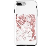 Custodia per iPhone 7 Plus/8 Plus Shibuya giapponese che Attraversa il Paesaggio Urbano di