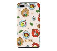 Custodia per iPhone 7 Plus/8 Plus Shrek Holiday Ornaments All Over Print