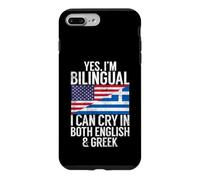 Custodia per iPhone 7 Plus/8 Plus Sì, sono bilingue, posso piangere sia in inglese che in greco