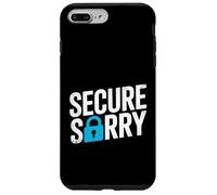 Custodia per iPhone 7 Plus/8 Plus Sicuro Sorry Lucchetto Data Breach Cyber Security Umorismo