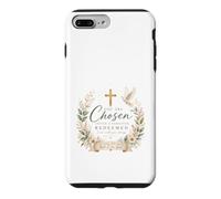 Custodia per iPhone 7 Plus/8 Plus Siete scelti amati perdonati redenti | Christian