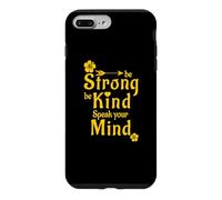 Custodia per iPhone 7 Plus/8 Plus Sii forte Sii gentile Parla la tua mente