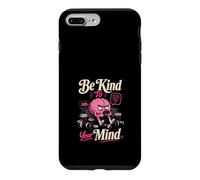 Custodia per iPhone 7 Plus/8 Plus Sii Gentile con la Tua Mente Cervello Divertente