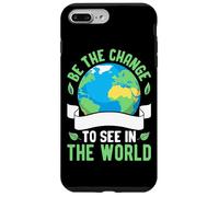Custodia per iPhone 7 Plus/8 Plus Sii il cambiamento da vedere nel mondo