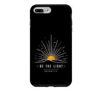 Custodia per iPhone 7 Plus/8 Plus Sii la luce Matteo 5:14 Christian Sunrise Fede