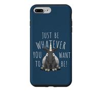 Custodia per iPhone 7 Plus/8 Plus Sii semplicemente quello che vuoi, paffuto tapiro Unicorno