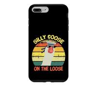 Custodia per iPhone 7 Plus/8 Plus Silly Goose On The Loose Funny Saying Vintage