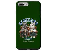 Custodia per iPhone 7 Plus/8 Plus simpatici divertenti scotch terrier cani whisky amore Scozia