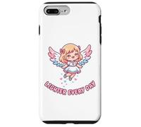 Custodia per iPhone 7 Plus/8 Plus Simpatico accendino con angelo "Every Trans Pride Day Positivity"