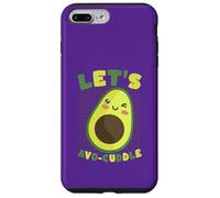Custodia per iPhone 7 Plus/8 Plus Simpatico gioco di parole Let's Avocado Cuddle