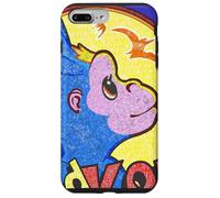 Custodia per iPhone 7 Plus/8 Plus Simpatico logo per bambini di King Kong Skull Island, squadra del film MonsterVerse