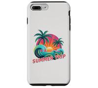 Custodia per iPhone 7 Plus/8 Plus Simpatico VIAGGIO ESTIVO Tutte le ragazze Vacanze Che succede Spiagge Famiglia