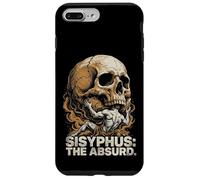 Custodia per iPhone 7 Plus/8 Plus Sisyphus The Absurd Vintage Philosophical Skull