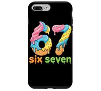 Custodia per iPhone 7 Plus/8 Plus Six Seven 67 Number Ice Cream Drip Meme 6 7 Kids boys Girls