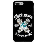 Custodia per iPhone 7 Plus/8 Plus Skateboarding Graffiti Tee Shirts, Skateboard Graphic Design