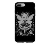 Custodia per iPhone 7 Plus/8 Plus Skeleton Fairy Gothic Anime Wings Dark Kawaii Estetica