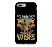 Custodia per iPhone 7 Plus/8 Plus Slow Hiking Society The Last One To The Top Wins Montagna