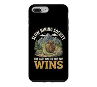 Custodia per iPhone 7 Plus/8 Plus Slow Hiking Society The Last One To The Top Wins Montagna