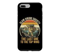 Custodia per iPhone 7 Plus/8 Plus Slow Hiking Society The Last One To The Top Wins Montagna