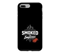 Custodia per iPhone 7 Plus/8 Plus Smoke Is My Cologne BBQ Odore Umorismo Grillmaster Funny BBQ