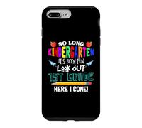 Custodia per iPhone 7 Plus/8 Plus So Long Kindergarten 1st Grade Here I Come Its Been Fun Look