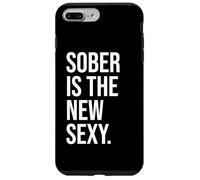 Custodia per iPhone 7 Plus/8 Plus Sobriety Anniversary Sober is the New Sexy & Sober Recovery