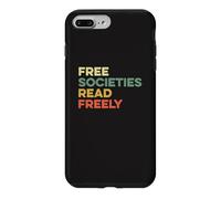 Custodia per iPhone 7 Plus/8 Plus Società Libere Leggi Libero Bookworm Amante Libri di Lettura