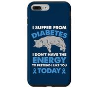 Custodia per iPhone 7 Plus/8 Plus Soffro di diabete Non ho l'energia