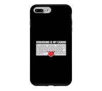 Custodia per iPhone 7 Plus/8 Plus Software Developer Programmer Debugging Is My Cardio