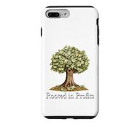 Custodia per iPhone 7 Plus/8 Plus Soldi e albero radicati nella progettazione finanziaria dei profitti