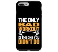 Custodia per iPhone 7 Plus/8 Plus Solo un cattivo allenamento è quello che non hai fatto