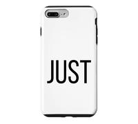Custodia per iPhone 7 Plus/8 Plus Solo una parola aggettivo semplice costume di Halloween