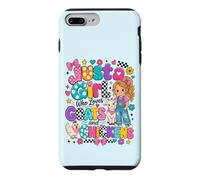 Custodia per iPhone 7 Plus/8 Plus Solo una ragazza che ama capre e polli Fattoria Pollo di capra