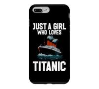 Custodia per iPhone 7 Plus/8 Plus Solo una ragazza che ama la storia delle navi Titanic RMS Titanic