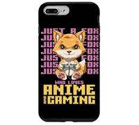 Custodia per iPhone 7 Plus/8 Plus Solo Una Volpe Che Ama Gli Anime E I Videogiochi
