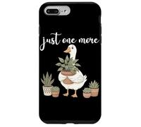 Custodia per iPhone 7 Plus/8 Plus Solo un'altra pianta, graziosa oca con cerniera per piante d'appartamento