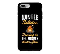 Custodia per iPhone 7 Plus/8 Plus Solstizio d'inverno che balla nel bagliore invernale della luna