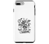 Custodia per iPhone 7 Plus/8 Plus Sono così fortunato che le persone non sanno cosa sto pensando
