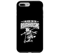 Custodia per iPhone 7 Plus/8 Plus Sono qui per il feroce cavaliere caprone su uno scooter