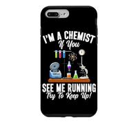 Custodia per iPhone 7 Plus/8 Plus Sono un chimico se mi vedi correre cerca di tenere il passo con la scienza