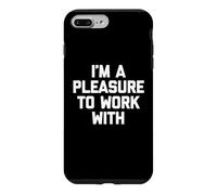Custodia per iPhone 7 Plus/8 Plus Sono un piacere lavorare con - divertente dire lavoro in ufficio