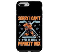 Custodia per iPhone 7 Plus/8 Plus Sorry I Can't I'm In The Penalty Box Giocatore di hockey -