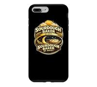 Custodia per iPhone 7 Plus/8 Plus Sourdough Baker By Day By Night Sourdough Bread Baking Pun