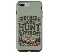 Custodia per iPhone 7 Plus/8 Plus Southern Boys Hunt Different Vintage Hunting Whitetail